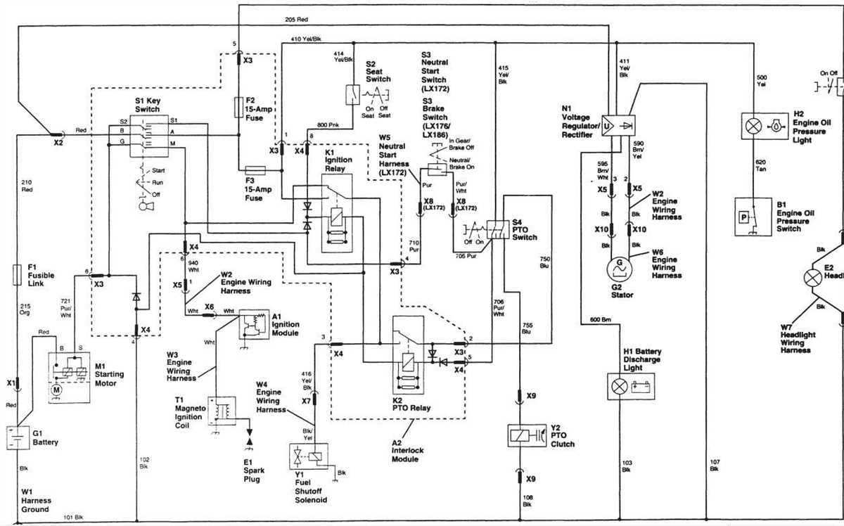 Unveiling The Wiring Diagram For The John Deere L Lawn Tractor