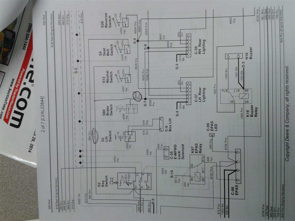 The Wiring Diagram For John Deere F620 Simplifying The Electrical